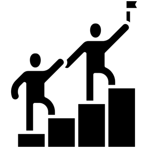 Silhouette of a person meditating on mat.